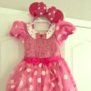 Minnie Mouse Dress and Ears from Disneyland